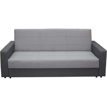 Canapea Kring Sole, 215x90x90 cm, suprafata dormit 120x185 cm, culoare gri Canapea Kring Sole, 215x90x90 cm, suprafata dormit 120x185 cm, culoare gri