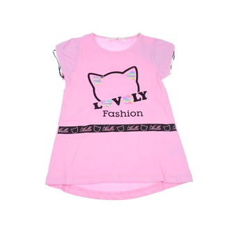 Tricou pentru fete Happy House WB-2770RZ, Roz Tricou pentru fete Happy House WB-2770RZ, Roz