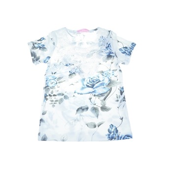 Tricou pentru fete Happy House CVC-1550-1, Multicolor Tricou pentru fete Happy House CVC-1550-1, Multicolor