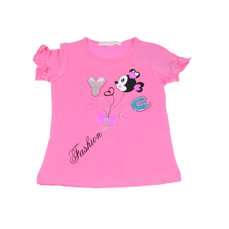 Tricou pentru fete Happy House WB-2763-1, Fucsia