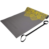 Saltea yoga/pilates/fitness Tunturi, 182 cm x 61 cm x 0.4 cm, anthracite
