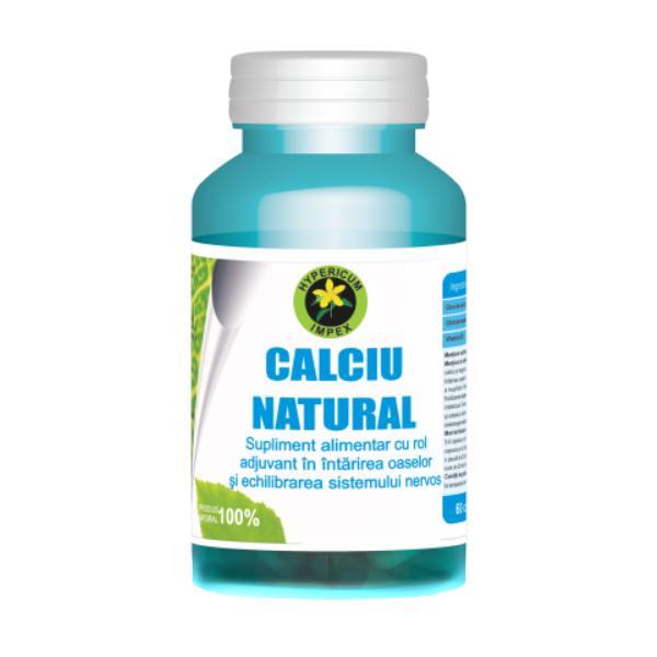 Calciu Natural 60capsule Hypericum