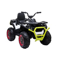 atv electric cu acumulator pentru copii novokids desert rider  cu faruri luminoase roti din cauciuc eva 3-12 ani  max 50 kg  2 baterii de 12v mp3usb 2 viteze lungime 111 cm model offroad alb cu negru imagen 54_0_
0