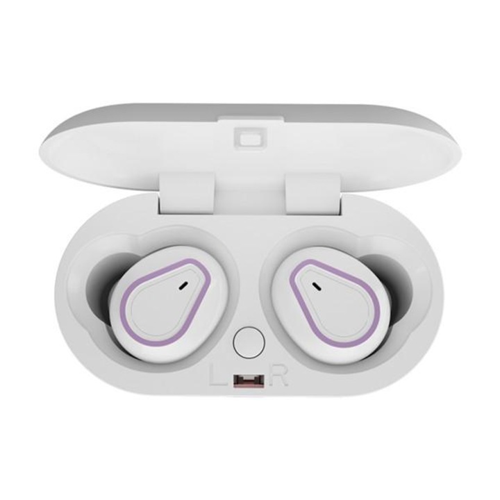 SIKS CA207 vezeték nélküli fülhallgató, Bluetooth V5.0, kiváló hangminőség, beépített mikrofon, zajcsökkentés, fehér