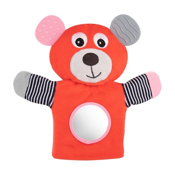 Marioneta de mana din plus, 0 luni + Rosu Marioneta de mana din plus, 0 luni + Rosu