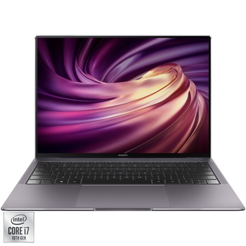 Laptop ultraportabil Huawei MateBook X Pro 2020 cu procesor Intel® Core™ i7-10510U pana la 4.90 GHz, 13.9 Laptop ultraportabil Huawei MateBook X Pro 2020 cu procesor Intel® Core™ i7-10510U pana la 4.90 GHz, 13.9