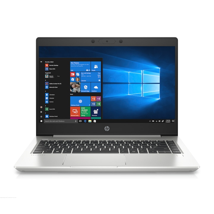 HP ProBook 440 G7 14 FullHD laptop, Intel Core i7-10510U 1.8GHz, 8GB, 512GB SSD, Nvidia GF MX250 2GB, Win 10 Prof., Magyar billentyűzet, Szürke