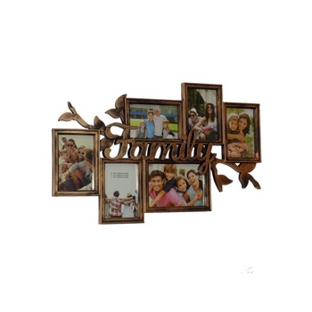Rama foto vintage my family 6 cadre 60x38 cm Rama foto vintage my family 6 cadre 60x38 cm