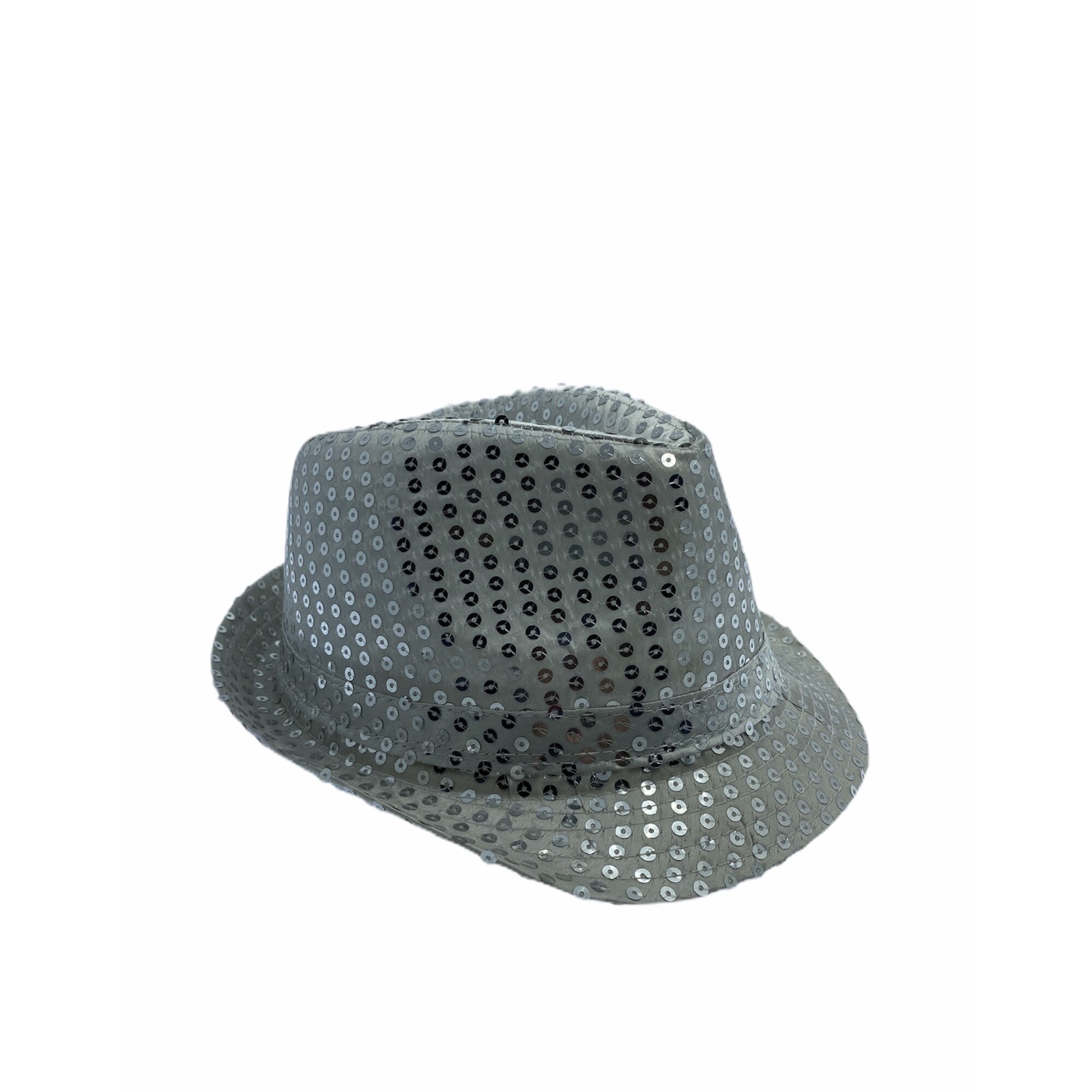 Palarie paiete, argintiu