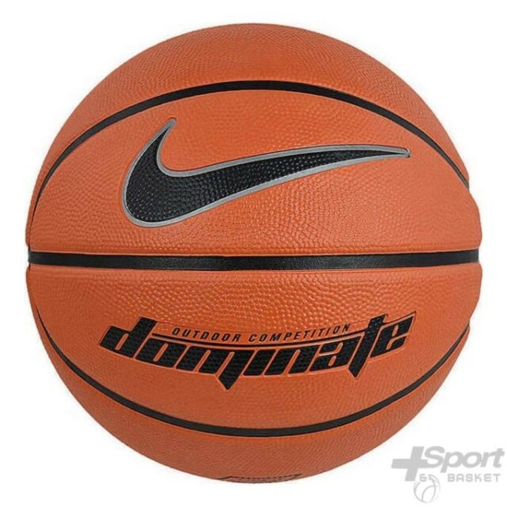 Баскетболна топка Nike Dominate 8P, Кафяв/Черен, Размер 7