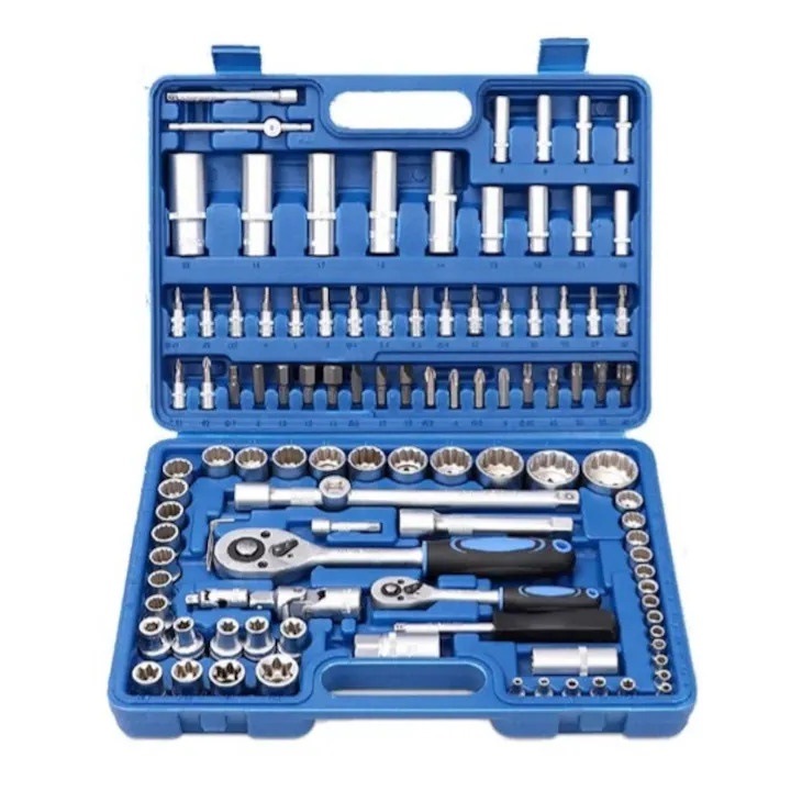 Комплект тръбни гаечни ключове 108 части Бихексагонални (12 ъгъла) TedEX Tools