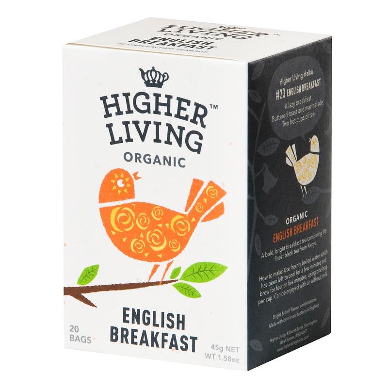 Ceai English Breakfast Bio 15plicuri Higher Living