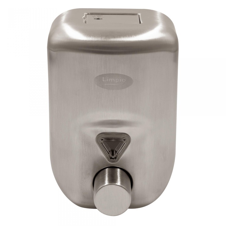 Dozator sapun Limpio SD 82, 820 ml, Inox satinat