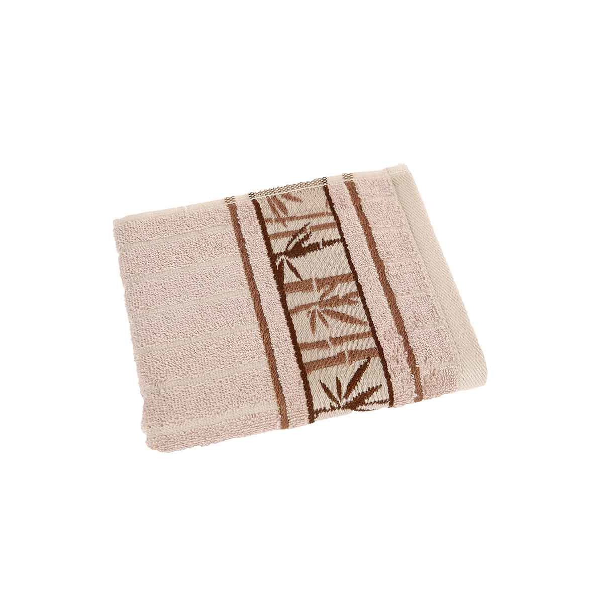 Prosop Bambus Meric Bej 30x50 cm