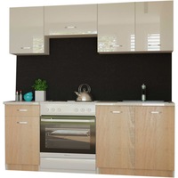 set bucatarie sani apart l180 cm alb lucios  stejar sonoma imagen 33_0_
0