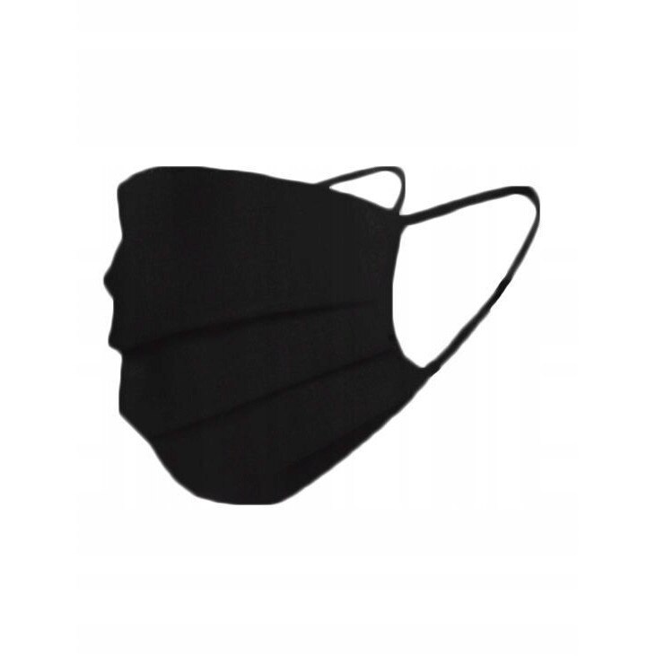 Masca de protectie fata din bumbac 100%, set de 5 bucati, doua straturi