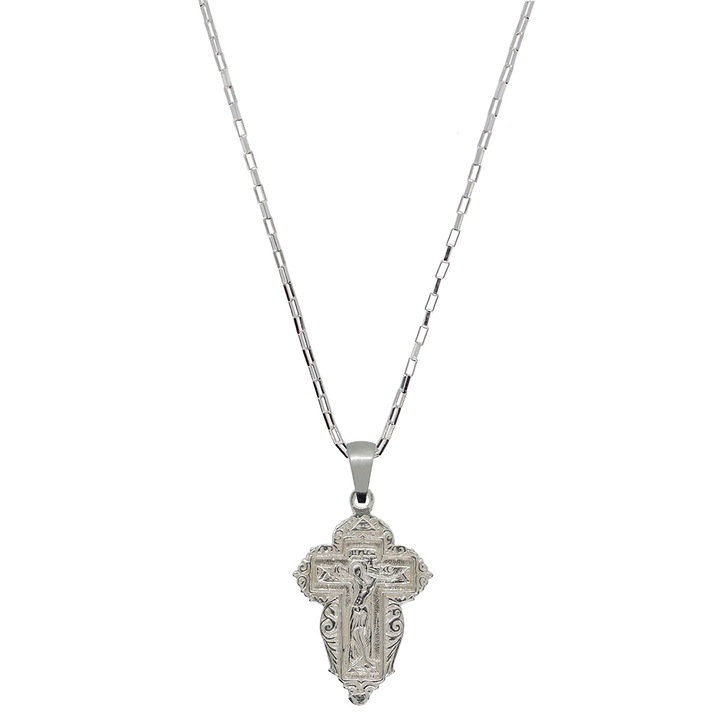 Lantisor argint personalizat cruciulita argint 4247KV560 Dras