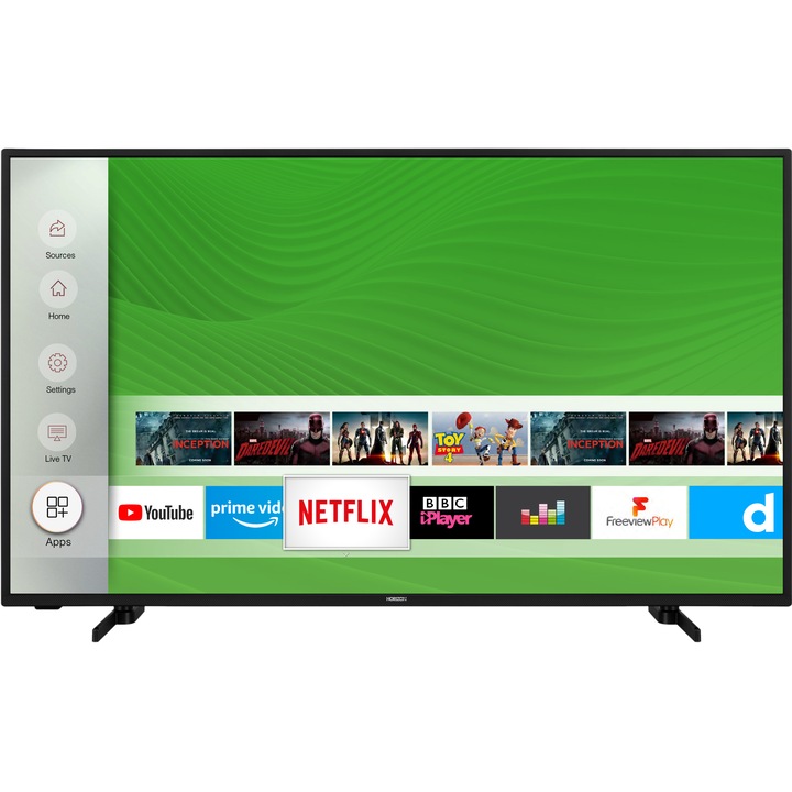 Телевизор Horizon 50HL7530U, 50" (126 см), Smart, 4K Ultra HD, LED