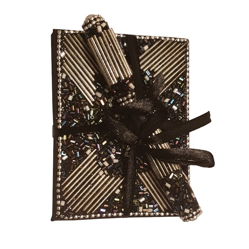 Set agenda cu pix Hand-Made India, Negru