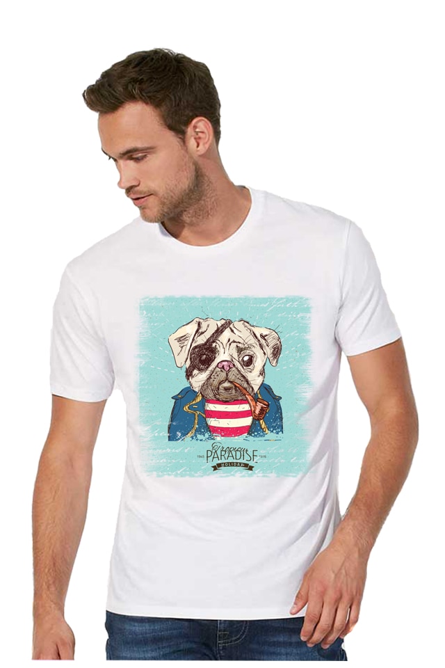 Tricou imprimeu catel 