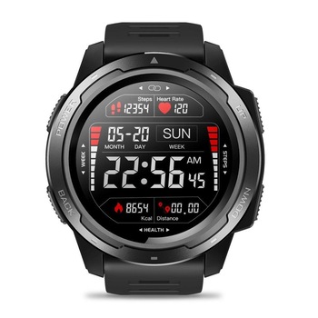 Ceas smartwatch Zeblaze Vibe 5, 1.3'' IPS Color, Monitorizarea ritmului cardiac, Mod sport, Alarma, Anti-pierdere, Cronometru, Fotografiere de la distanta, Masoara viteza, Pedometru, Negru Ceas smartwatch Zeblaze Vibe 5, 1.3'' IPS Color, Monitorizarea ritmului cardiac, Mod sport, Alarma, Anti-pierdere, Cronometru, Fotografiere de la distanta, Masoara viteza, Pedometru, Negru