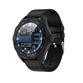 Ceas smartwatch Kingwear S09, display 1.3 inch HD IPS cu touch screen, rezolutie 240 x 240 pixeli, baterie 200mAh, rezistent la apa IP68, functii de monitorizare a sanatatii Ceas smartwatch Kingwear S09, display 1.3 inch HD IPS cu touch screen, rezolutie 240 x 240 pixeli, baterie 200mAh, rezistent la apa IP68, functii de monitorizare a sanatatii