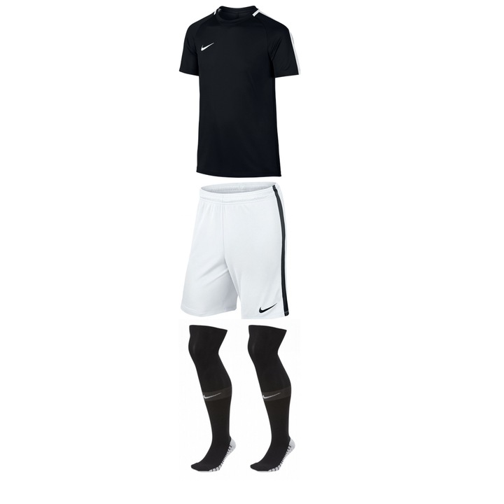 Compleu Copii Nike Dry -Fit Negru/Alb,XS(116-128cm)