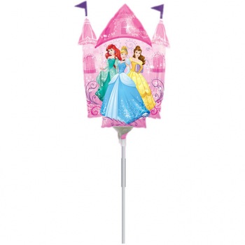 Balon Folie Mini Figurina Castel Printese, 2 fete, 25x33cm, AMS 33934 02 Balon Folie Mini Figurina Castel Printese, 2 fete, 25x33cm, AMS 33934 02