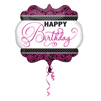Balon Folie Figurina Happy B-day, 63x55cm, AMS 30930 01 Balon Folie Figurina Happy B-day, 63x55cm, AMS 30930 01