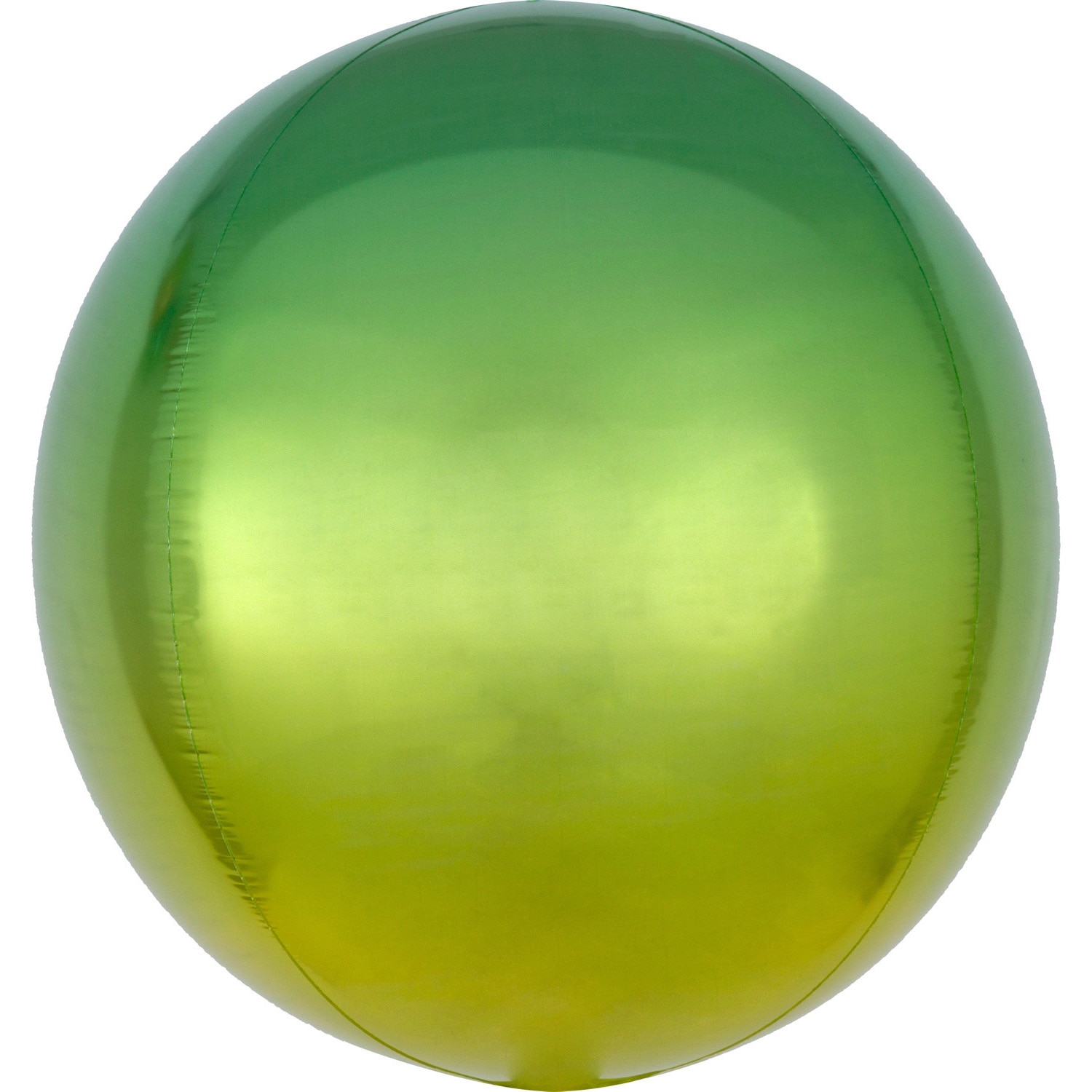 Balon Folie Orbz Ombre Galben & Verde, 38x40cm, AMS 39846 01