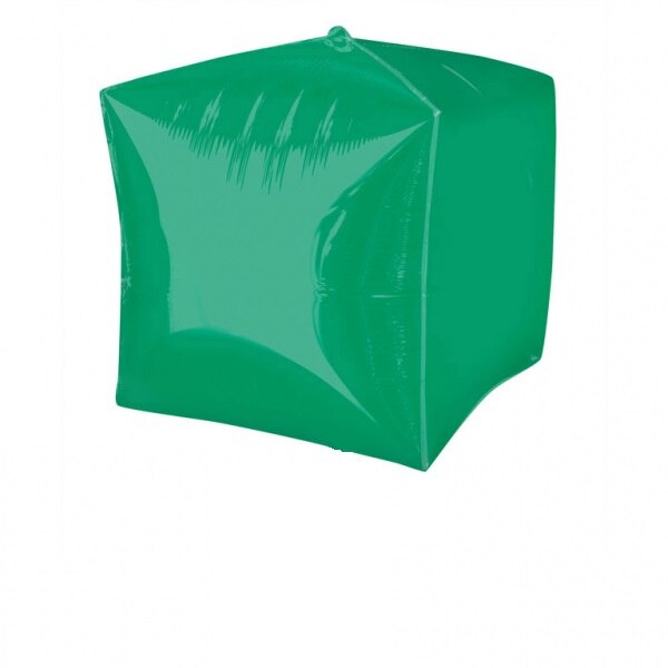 Balon Folie CUB Verde, 38x38cm, AMS 31944 99