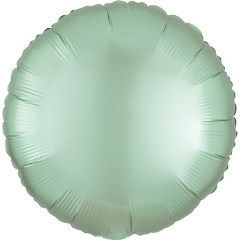 Balon Folie ROTUND Verde Menta SATIN Lux, 43cm, AMS 39913 02 Balon Folie ROTUND Verde Menta SATIN Lux, 43cm, AMS 39913 02