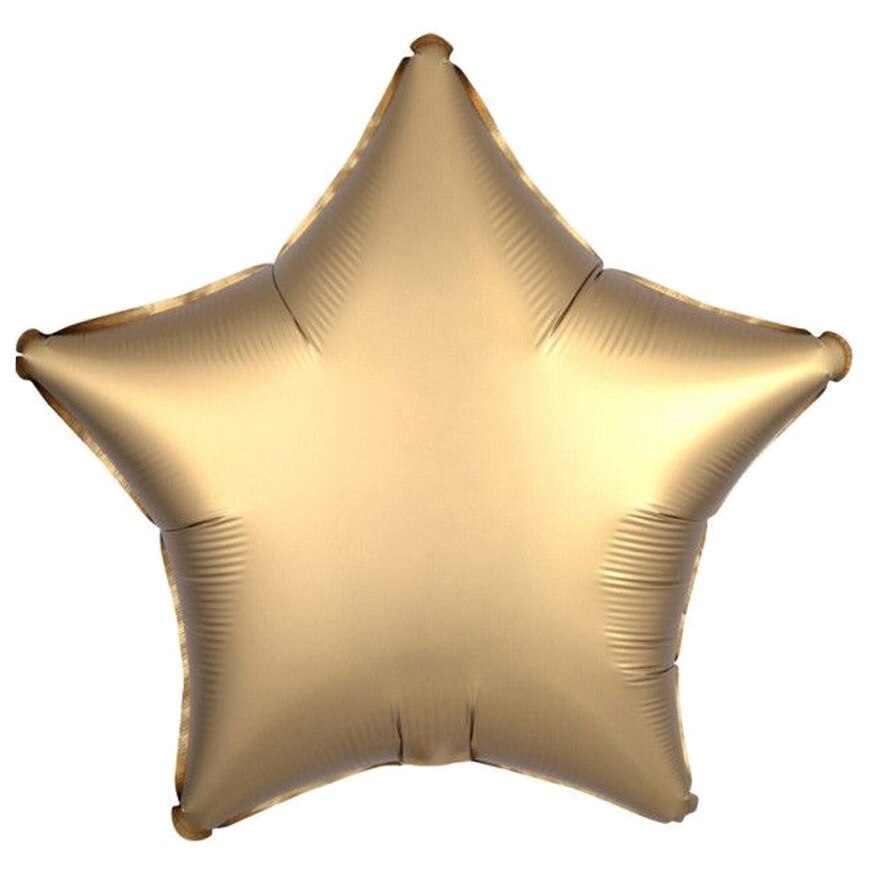Balon Folie STEA Auriu- SATIN Lux, 43cm, AMS 38966 01