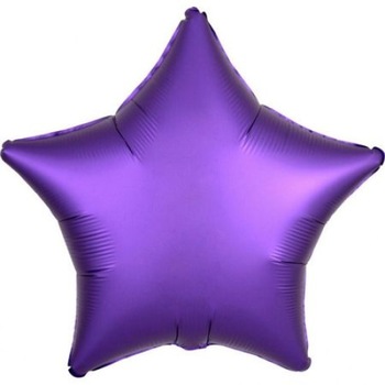 Balon Folie STEA MOV- SATIN Lux, 43cm, AMS 38971 01 Balon Folie STEA MOV- SATIN Lux, 43cm, AMS 38971 01