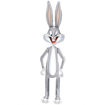 Balon Folie Figurina Jumbo Bugs Bunny, 208cm, AMS 08342 01 Balon Folie Figurina Jumbo Bugs Bunny, 208cm, AMS 08342 01