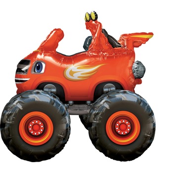 Balon Folie Figurina Jumbo Blaze- Cars, 132x139cm, AMS 34083 01 Balon Folie Figurina Jumbo Blaze- Cars, 132x139cm, AMS 34083 01