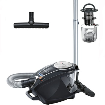 Aspirator fara sac Bosch BGS7MS64, 3 l, 800 W, Filtru HEPA lavabil, Filtru Inteligent SelfClean System cu autocuratare, Smart Sensor Control Negru Aspirator fara sac Bosch BGS7MS64, 3 l, 800 W, Filtru HEPA lavabil, Filtru Inteligent SelfClean System cu autocuratare, Smart Sensor Control Negru