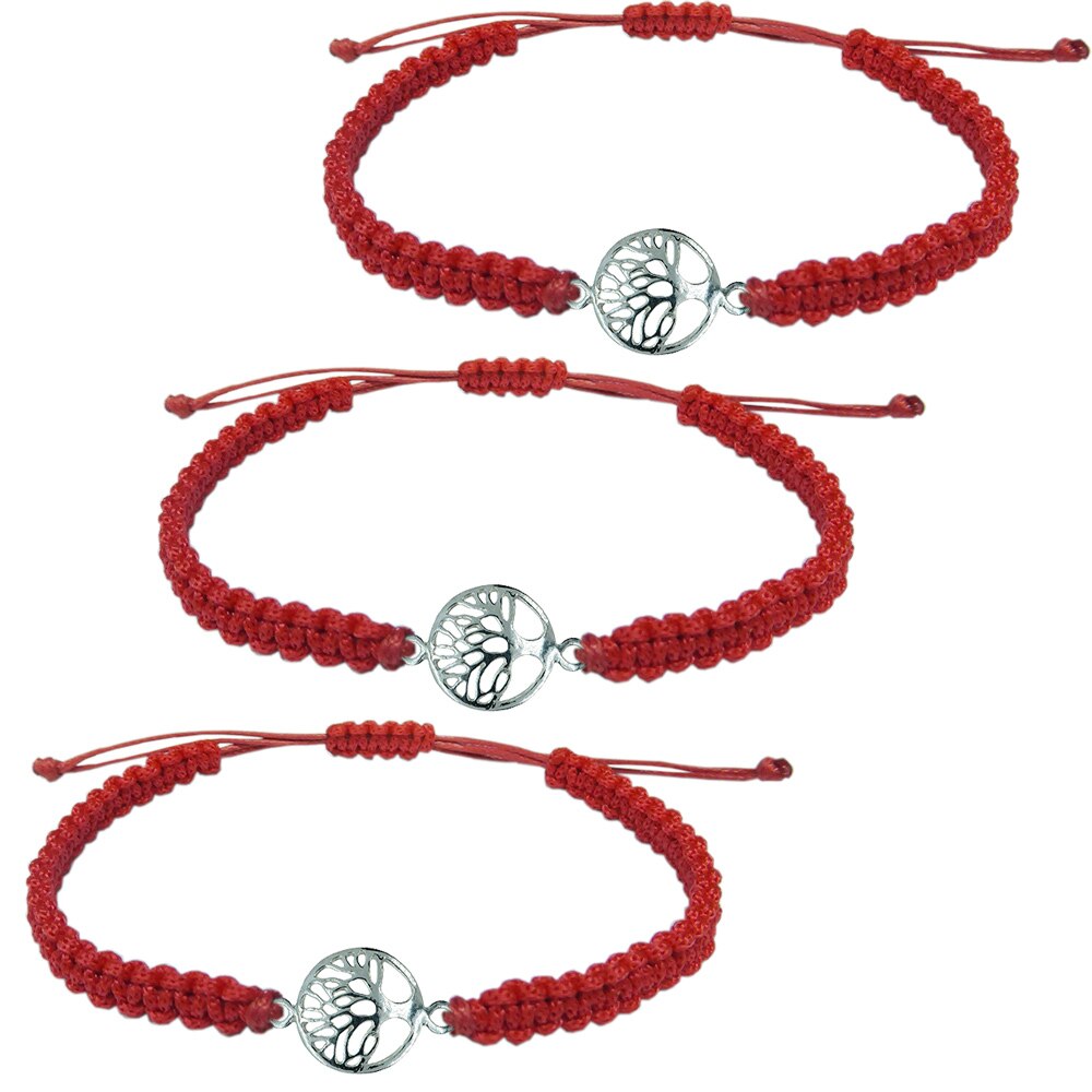 Set 3 Bratari Reglabile Cele Mai Bune Prietene Snur Rosu Impletite Set 3 Bratari Reglabile Cele Mai Bune Prietene Snur Rosu Impletite