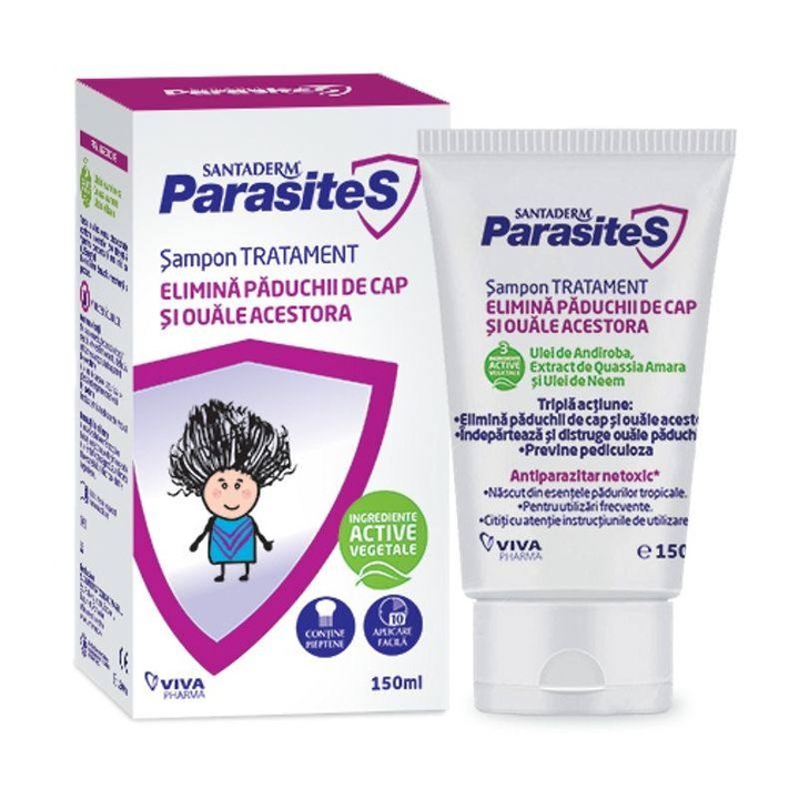ParasiteS tetű elleni sampon, 150 ml