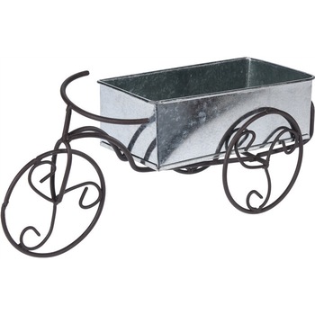 Suport pentru flori bicicleta antique din zinc 13 x 27 x 11 cm Suport pentru flori bicicleta antique din zinc 13 x 27 x 11 cm