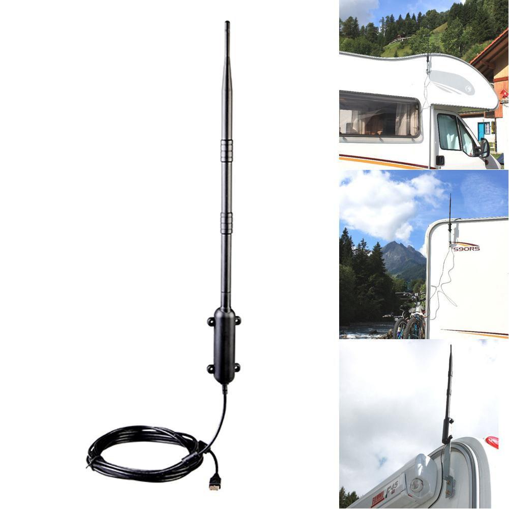 shuttle To expose Horror Antena receptie WiFi, outdoor, camion, rulota, laptop, amplificare semnal 1  km, 150 Mbps, USB, wireless - eMAG.ro