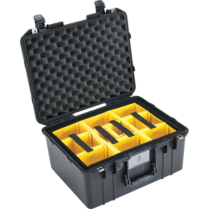 Geanta rigida Peli Air Case 1557 cu padded divider (organizator)