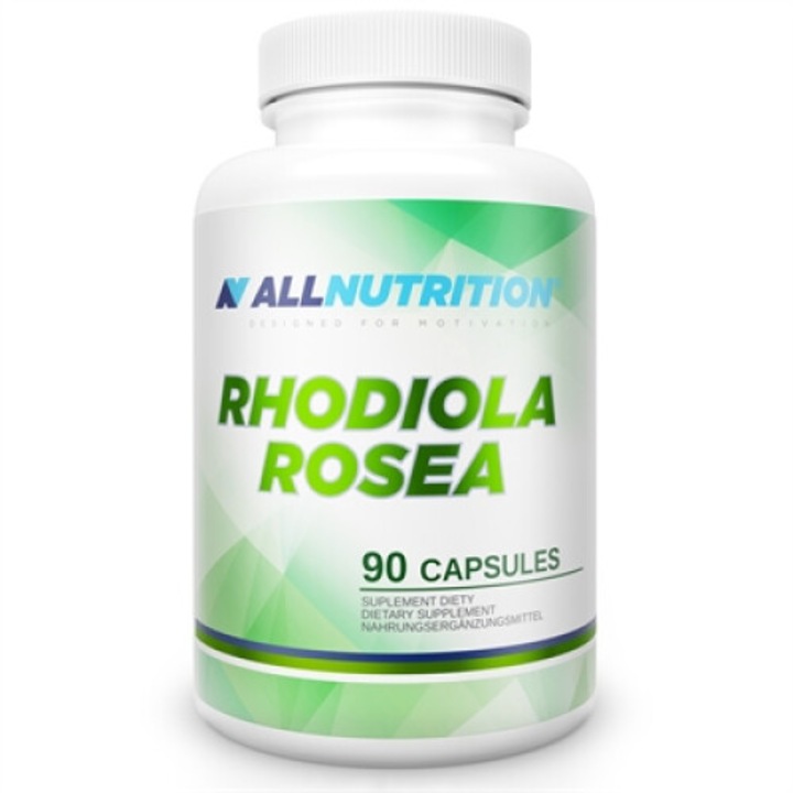 Хранителна добавка, Адаптоген, Rhodiola Rosea 400 mg, 90 капсули (90 дози)