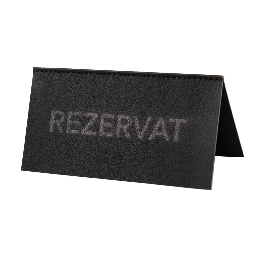 Suport rezervat, LeatherLike, piele PU interior/exterior, lavabila, negru