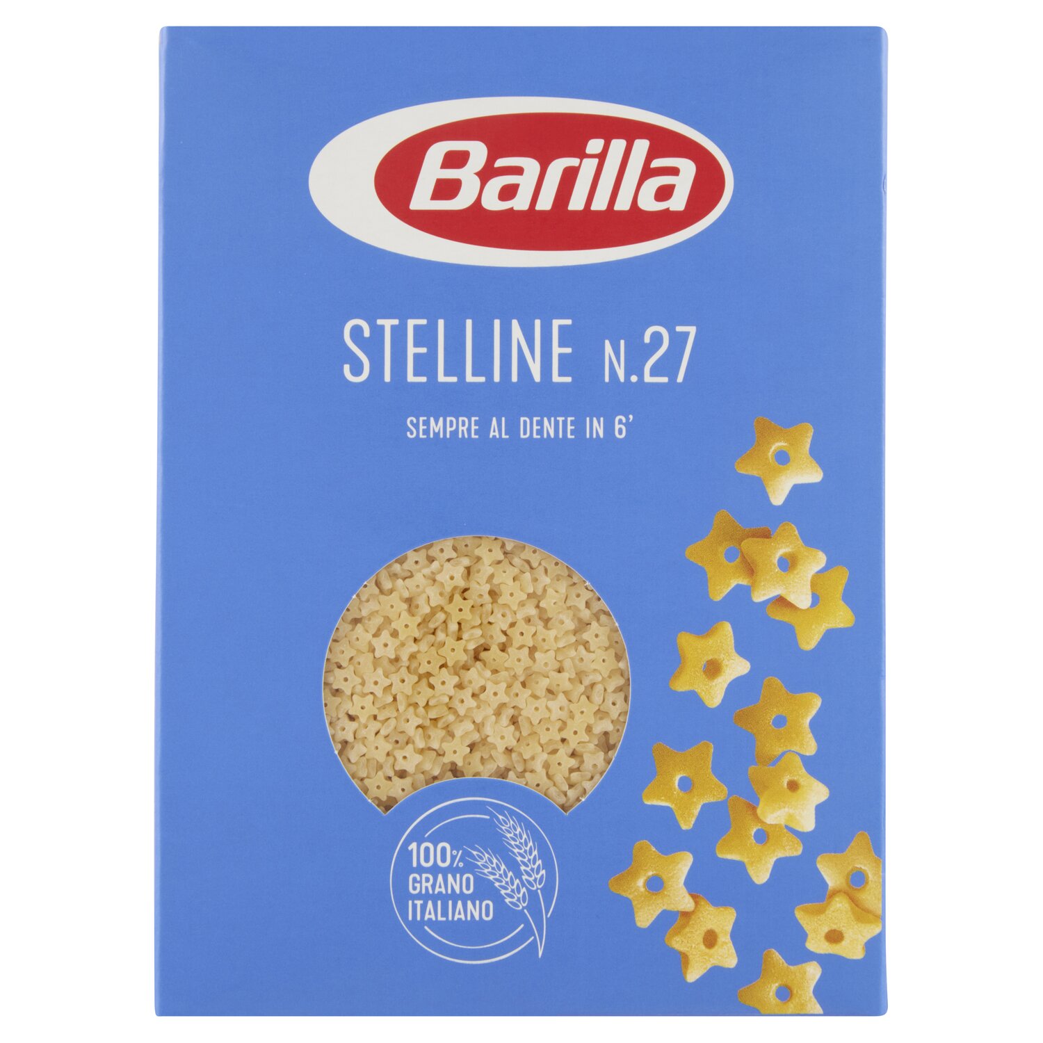 Paste Barilla Stelline n.27, 500 g