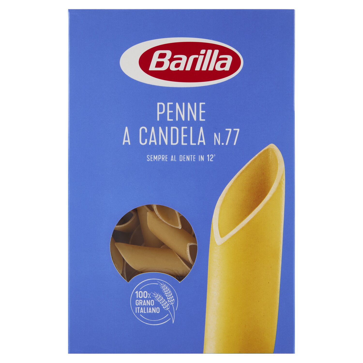 Paste Barilla Penne a Candela n.77, 500 g
