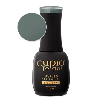 Oja semipermanenta Cupio Petrol Grey 15ml Oja semipermanenta Cupio Petrol Grey 15ml
