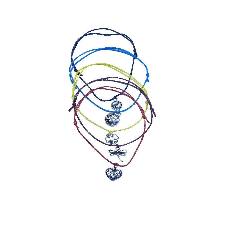 Set 5 bratari dama love, Max Home Production, Multicolor