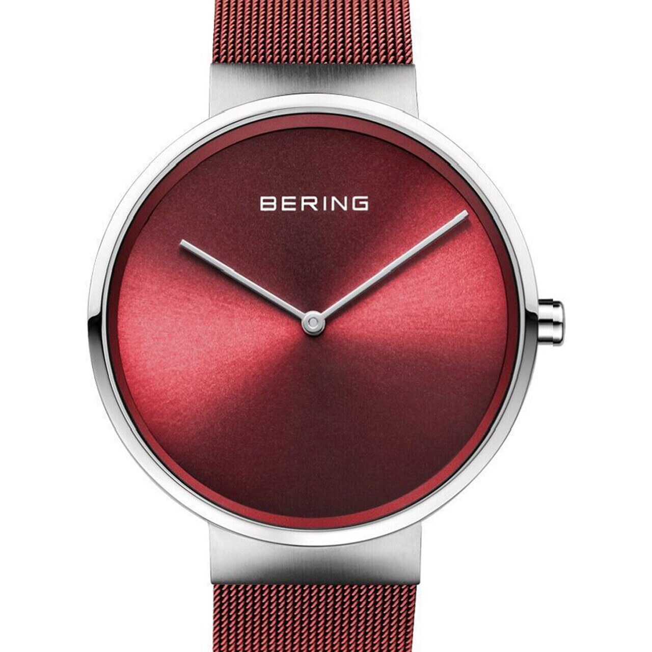 Ceas de dama Bering 14539-303, Quartz, 39mm, 5ATM, Argintiu