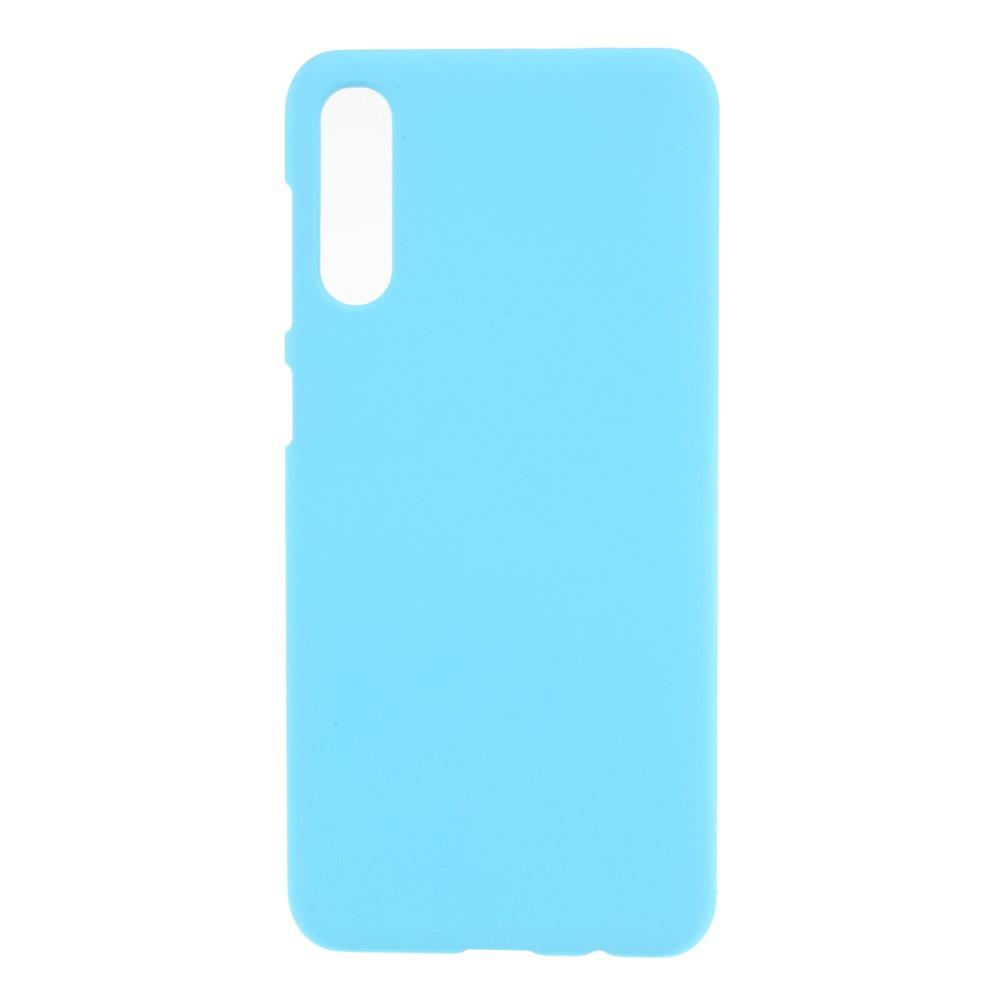 Husa Samsung Galaxy A30s Plastic, Aspect cauciucat, Antisoc, Viceversa Albastru azur
